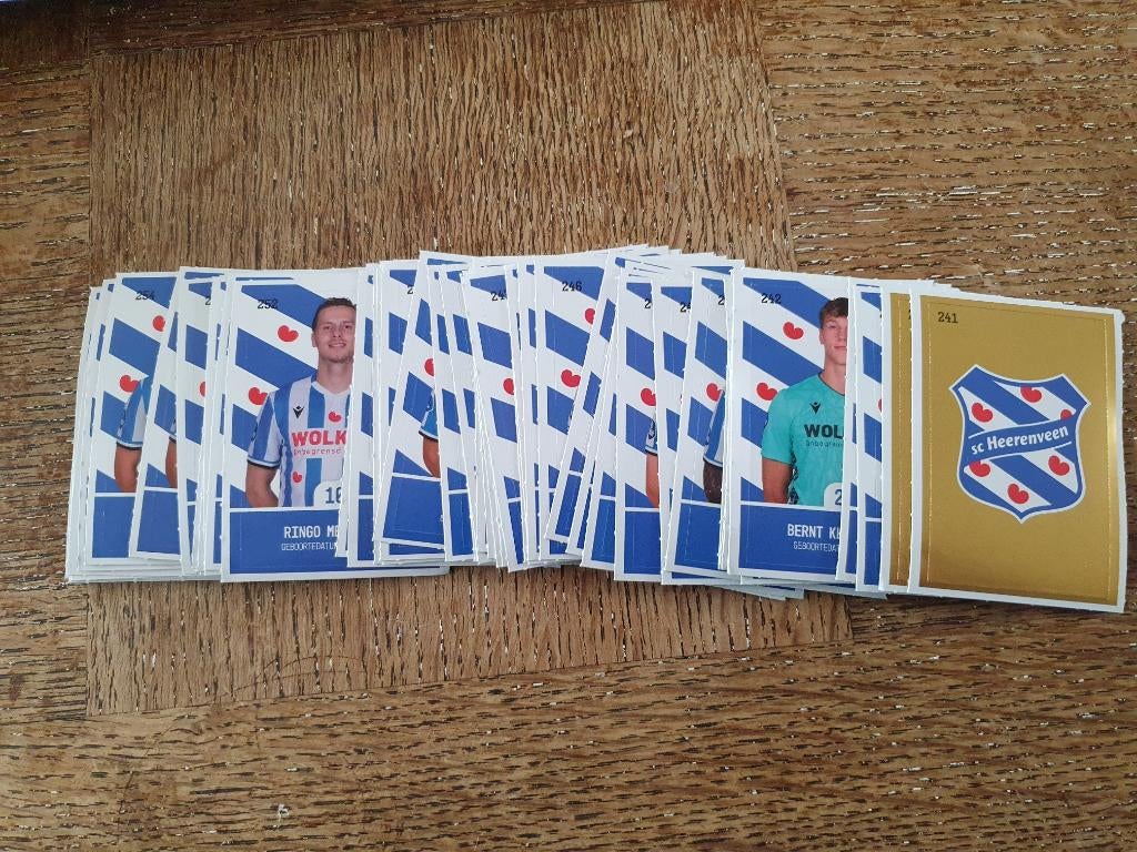 Heerenveen voetbalplaatjes, Ophalen of Verzenden, Nieuw, Overige binnenlandse clubs, Poster, Plaatje of Sticker