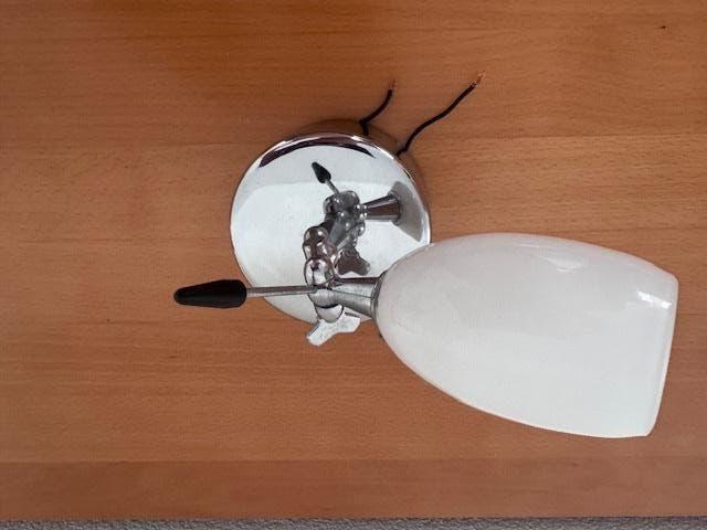 2 Modulo Soave plafondlampen, Ophalen of Verzenden, Gebruikt, Glas