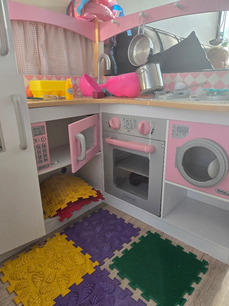 Kidkraft kinderhoekkeuken, Ophalen, Zo goed als nieuw, Hout, Speelkeuken