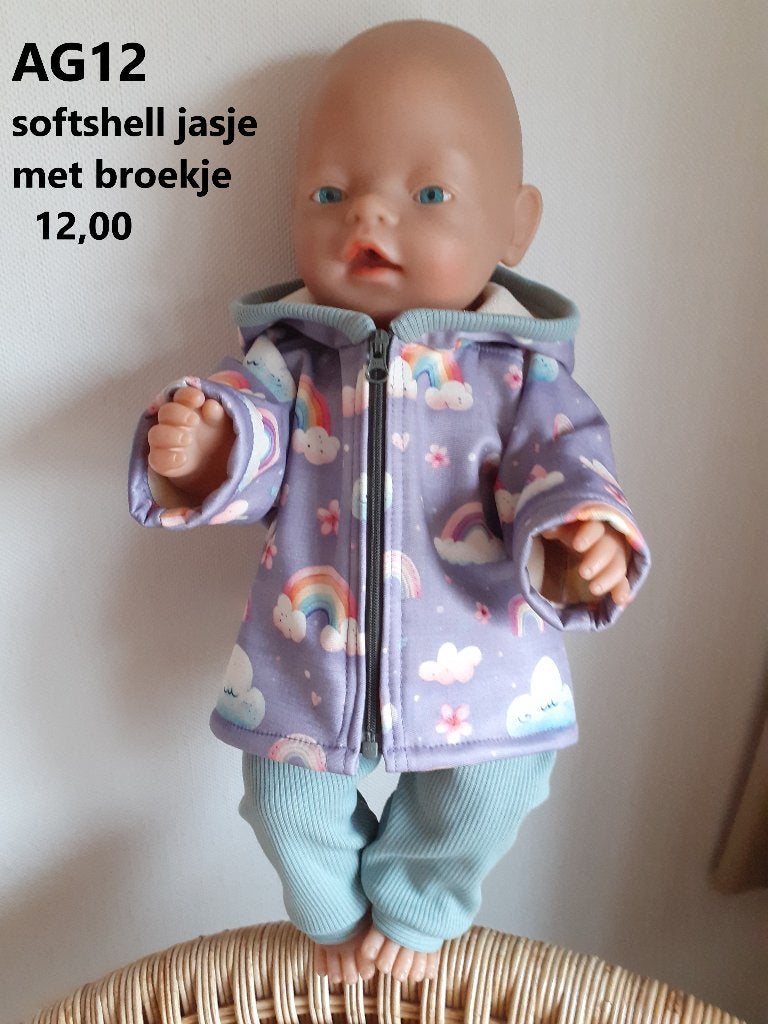 Poppenkleertjes baby born. Opbrengst KiKa., Ophalen of Verzenden, Nieuw, Babypop