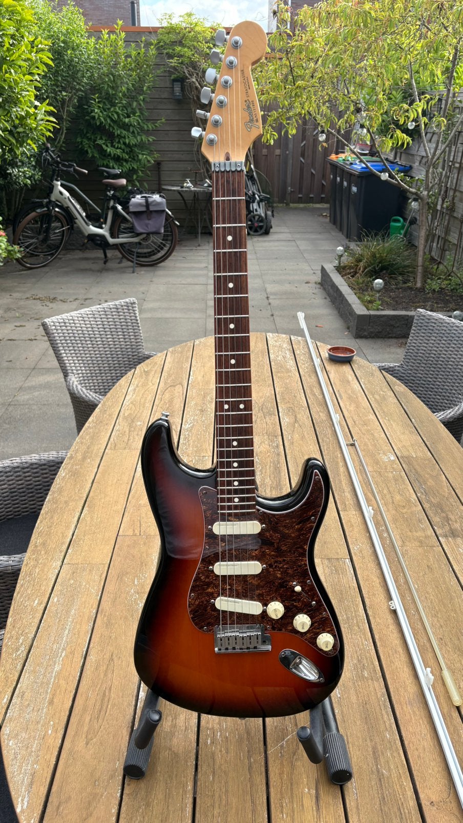 Fender Stratocaster Plus USA 1993, Muziek en Instrumenten, Ophalen, Gebruikt, Solid body, Fender