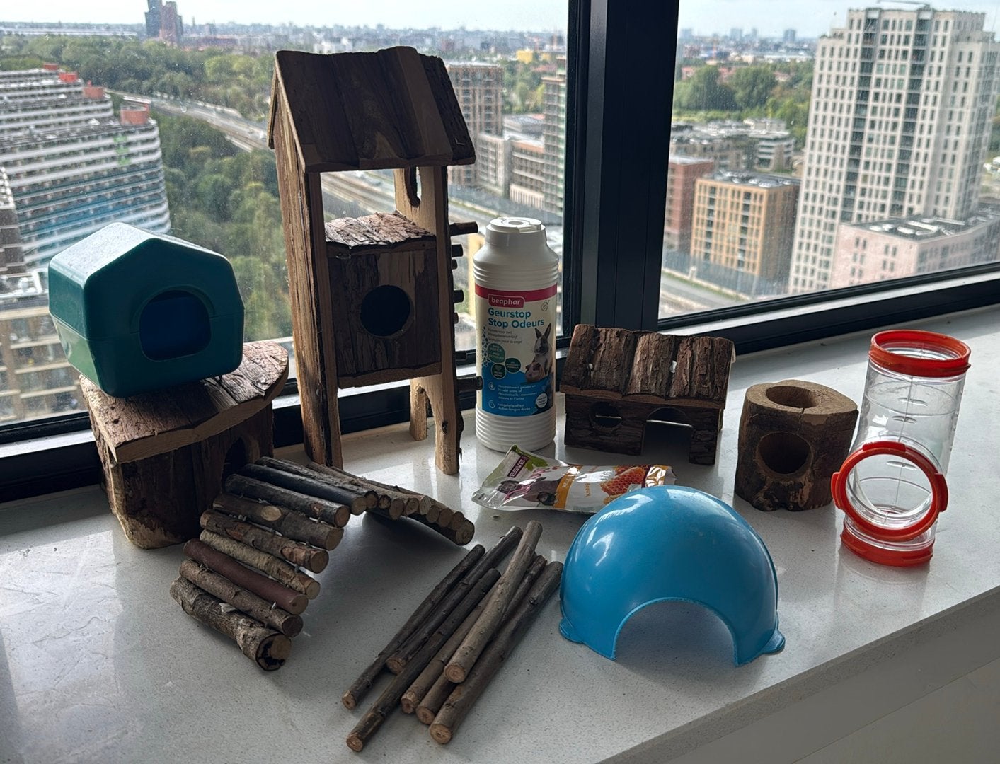 Hamster / mouse - houses and hides, Dieren en Toebehoren, Ophalen, Gebruikt