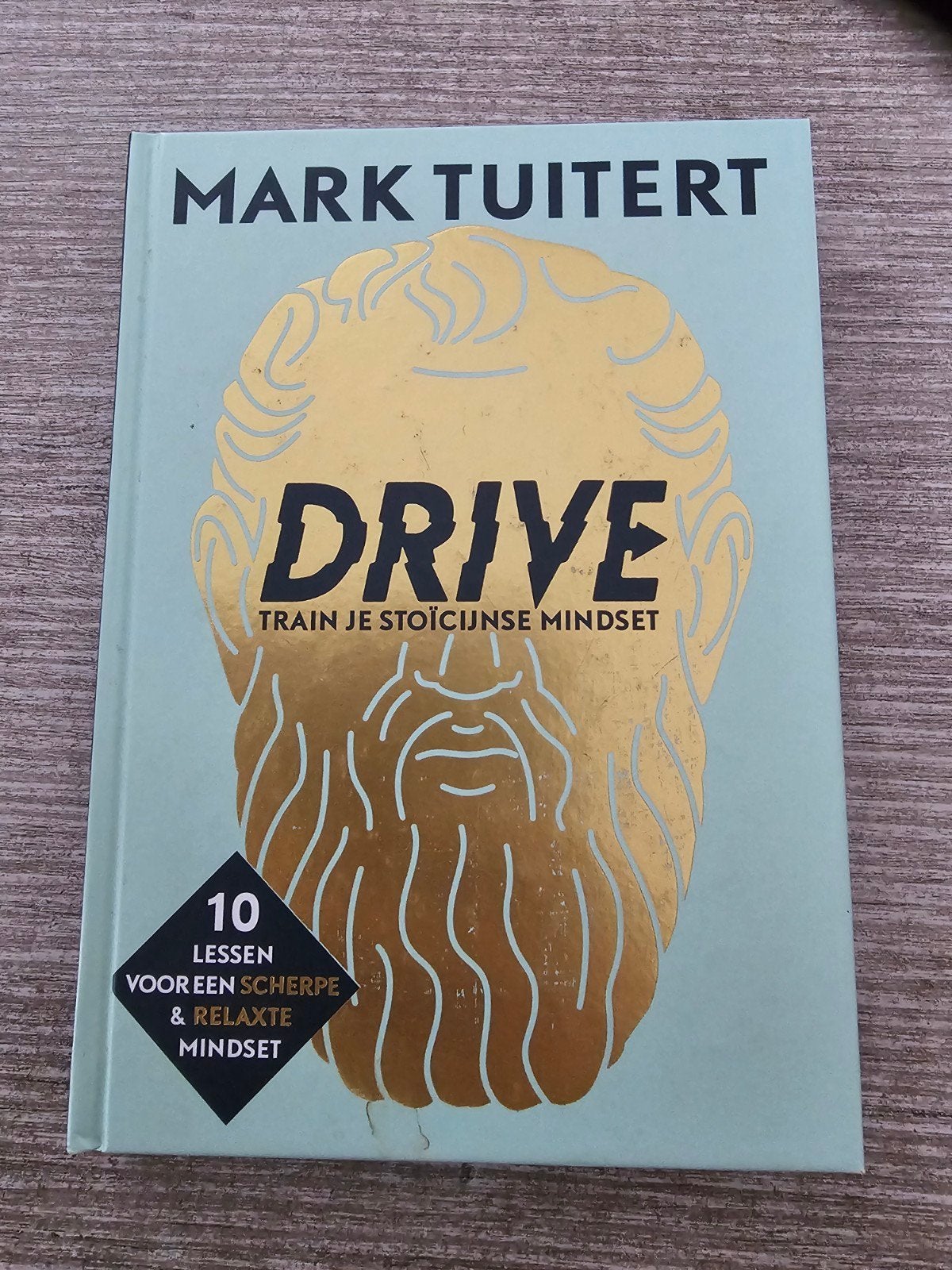 DRIVE: Train je stoïcijnse mindset - Mark Tuitert, Boeken, Ophalen of Verzenden, Gelezen, Mark Tuitert