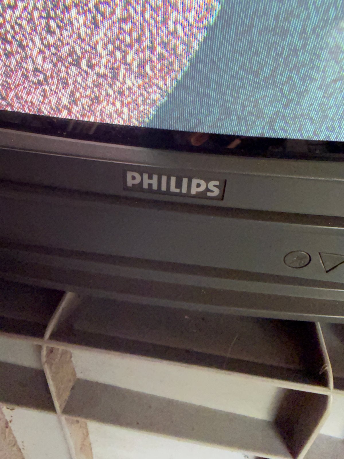 Philips 14GR1227/10B CRT TV - Vintage Televisie, Ophalen, Niet werkend, Minder dan 40 cm, Philips