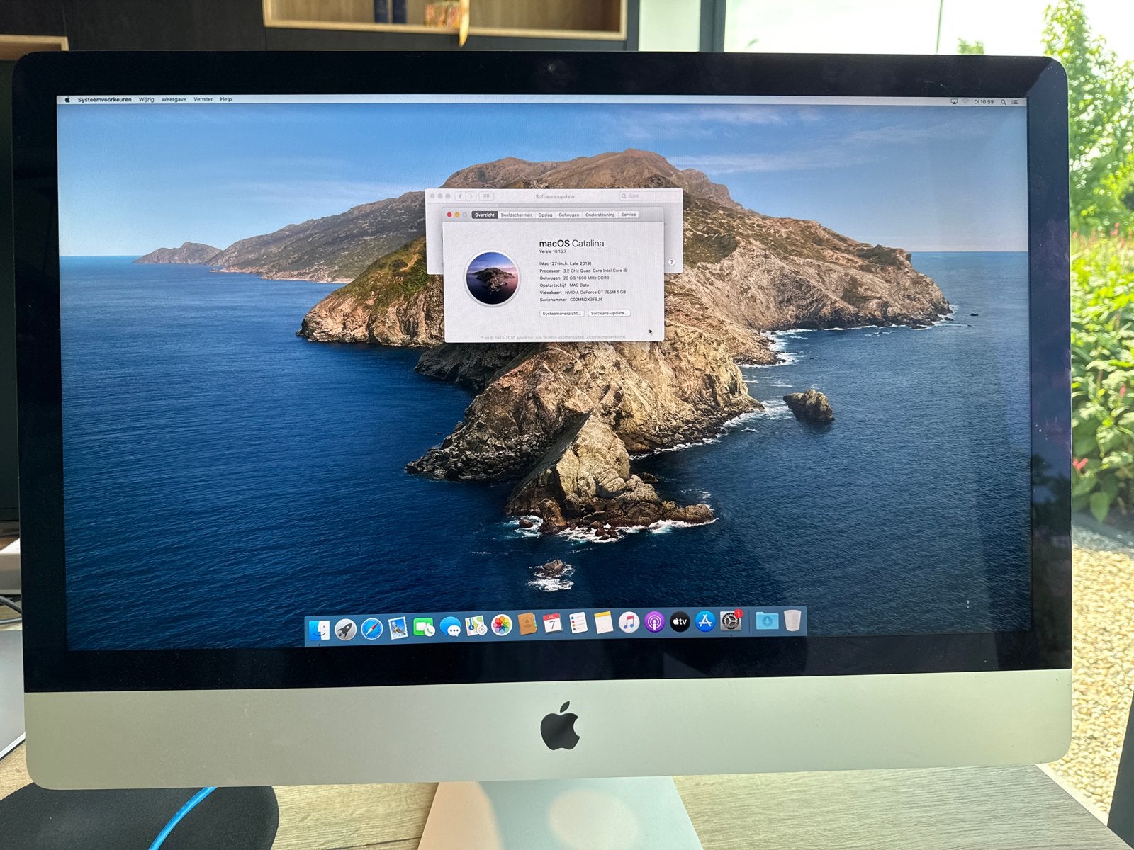 Apple iMac 27 inch - macOS Catalina, Ophalen, 2 tot 3 Ghz, IMac, Zo goed als nieuw