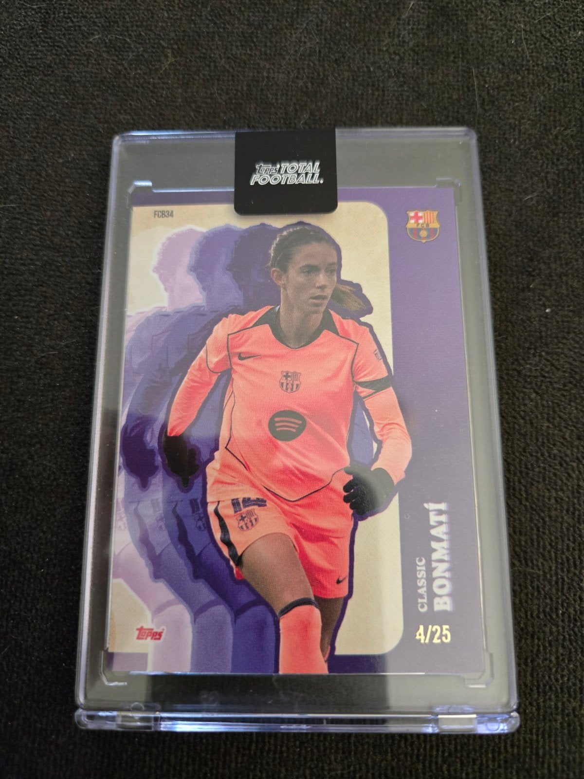 Aitana Bonmati Topps Total Football Classic /25, Ophalen of Verzenden