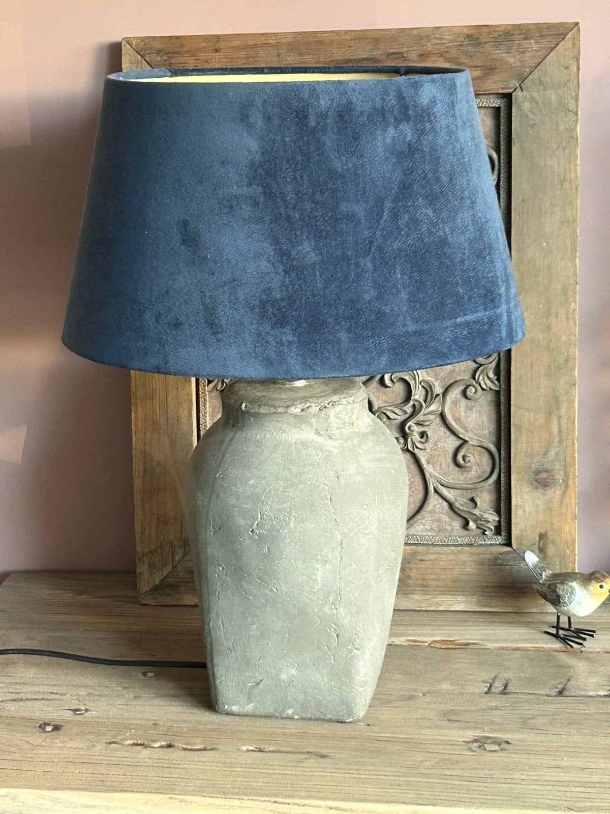Mooie landelijke kruiklamp, Ophalen, Zo goed als nieuw