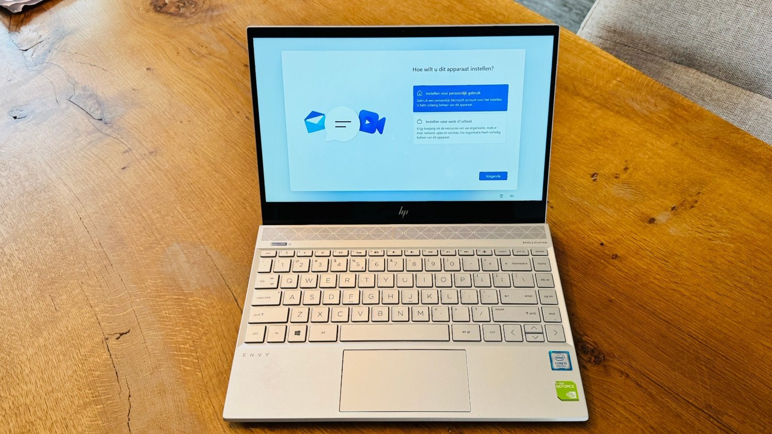 HP ENVY 13 Laptop i5 256GB SSD/8GB RAM, Computers en Software, Hp, Met videokaart, 2 tot 3 Ghz, Qwerty