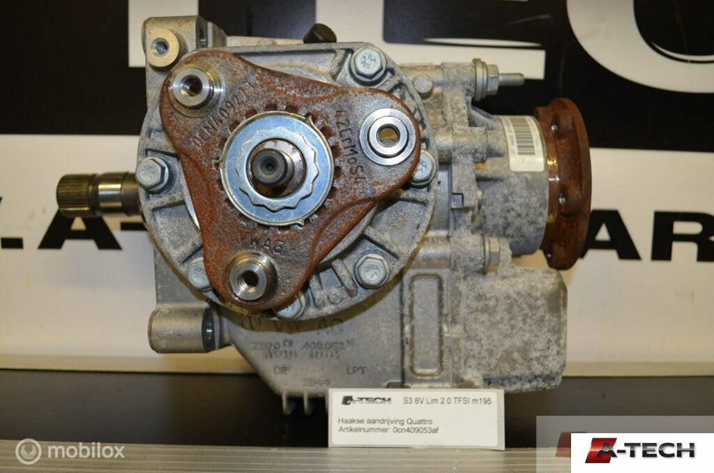 achterwielaandrijving A3 8V 2.0 TFSI S3 quattro 0cn409053af, Auto-onderdelen, Audi, Gebruikt, Audi, Ophalen of Verzenden