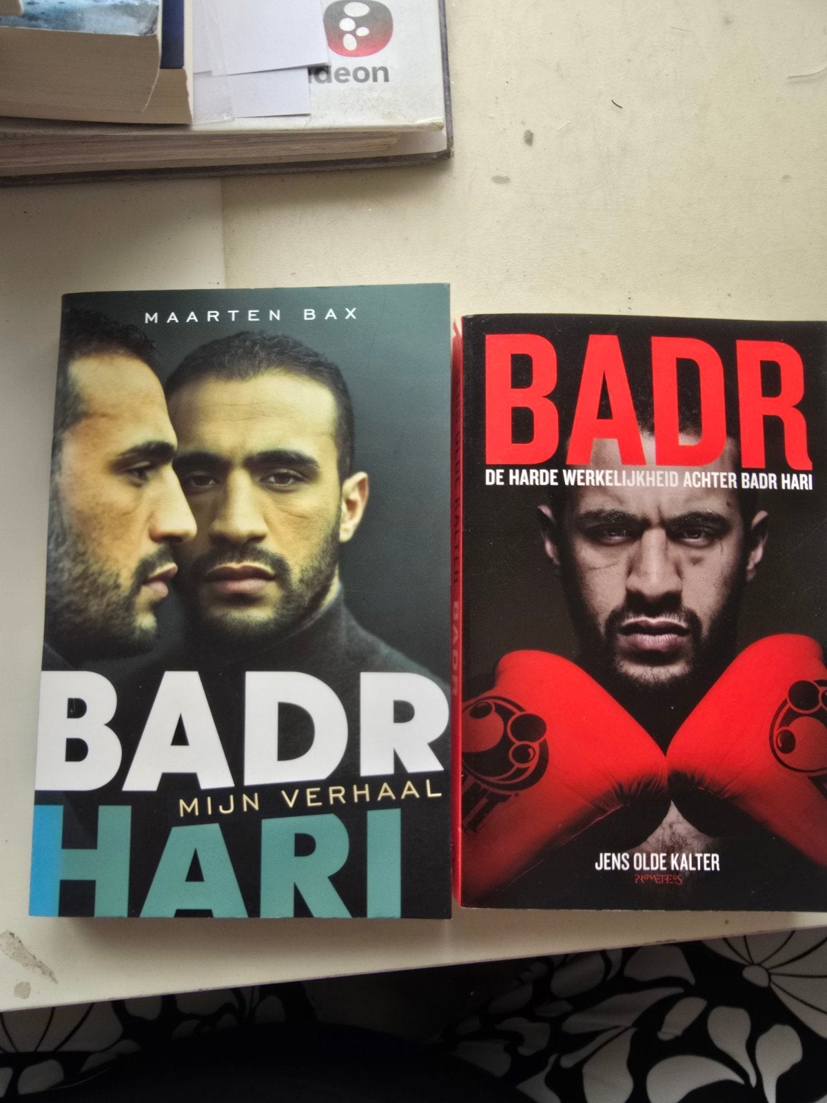 Badr Hari Boeken: Mijn Verhaal & De Harde Werkelijkheid, Boeken, Biografieën, Gelezen, Sport, Ophalen of Verzenden