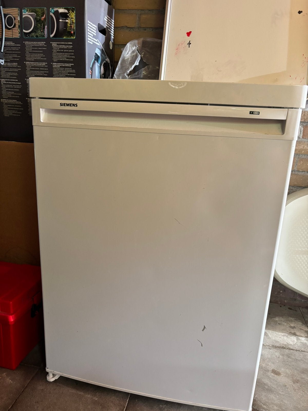 Siemens vriezer, Witgoed en Apparatuur, Vriezers en Diepvrieskisten, Minder dan 60 cm, Zo goed als nieuw, Vrijstaand, Ophalen