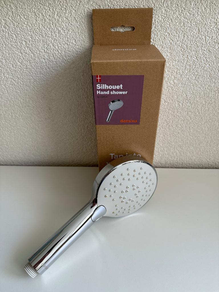 Damixa handdouche (chroom) (nieuw in doos!), Doe-het-zelf en Verbouw, Ophalen of Verzenden, Nieuw, Chroom, Douche