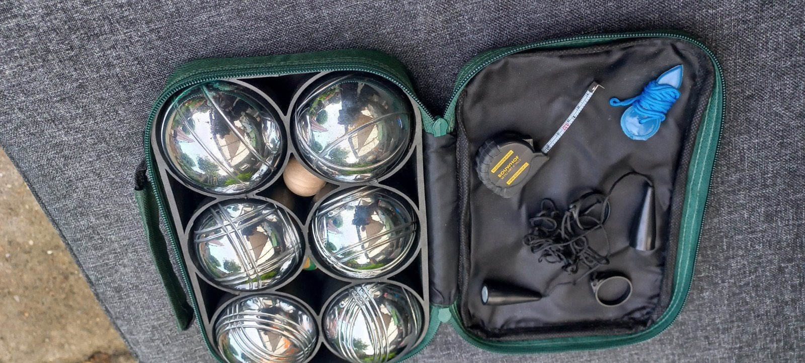 Jeu de boules set, Ophalen of Verzenden, Bal