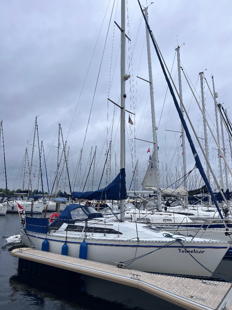 Zeilboot GibSea 92, Gebruikt, Binnenboordmotor, 1.80 meter, 18 pk