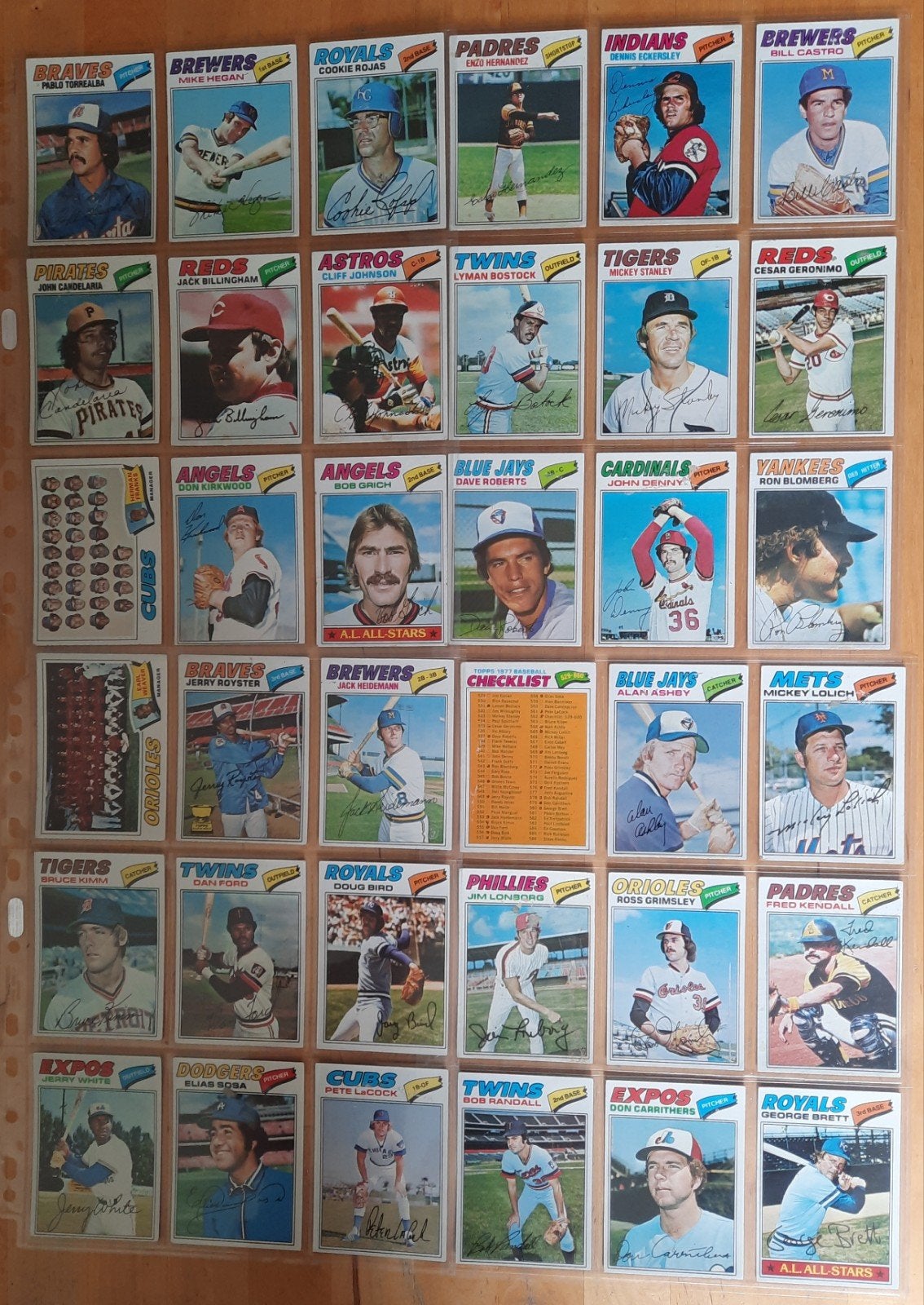 Vintage Honkbal Spelerskaarten Collectie - Jaren '70/'80, Ophalen of Verzenden, Buitenlandse clubs