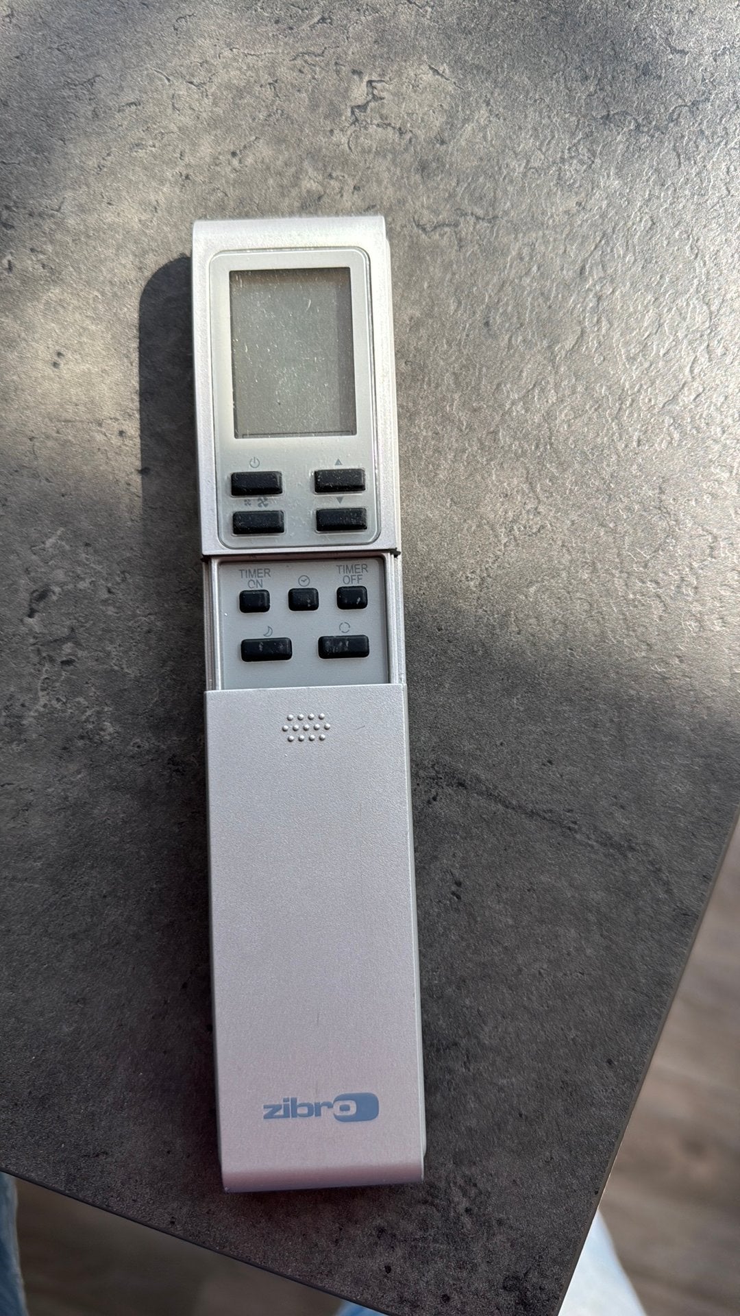 Afstand bediening mobile airco Zibro., 3 snelheden of meer, Ophalen of Verzenden, Zo goed als nieuw, Afstandsbediening