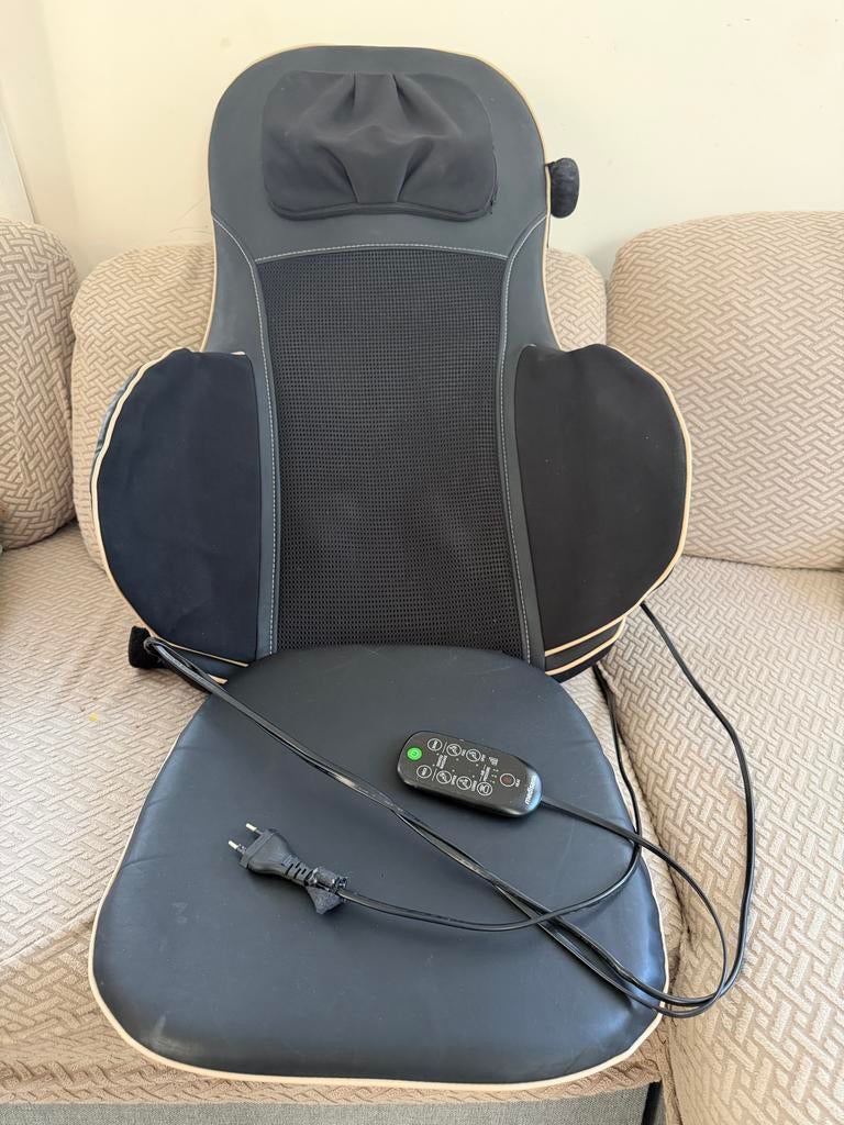 Medisana Shiatsu Massagestoel Hoes met Warmtefunctie, Ophalen of Verzenden, Gebruikt, Massagestoel of Kussen