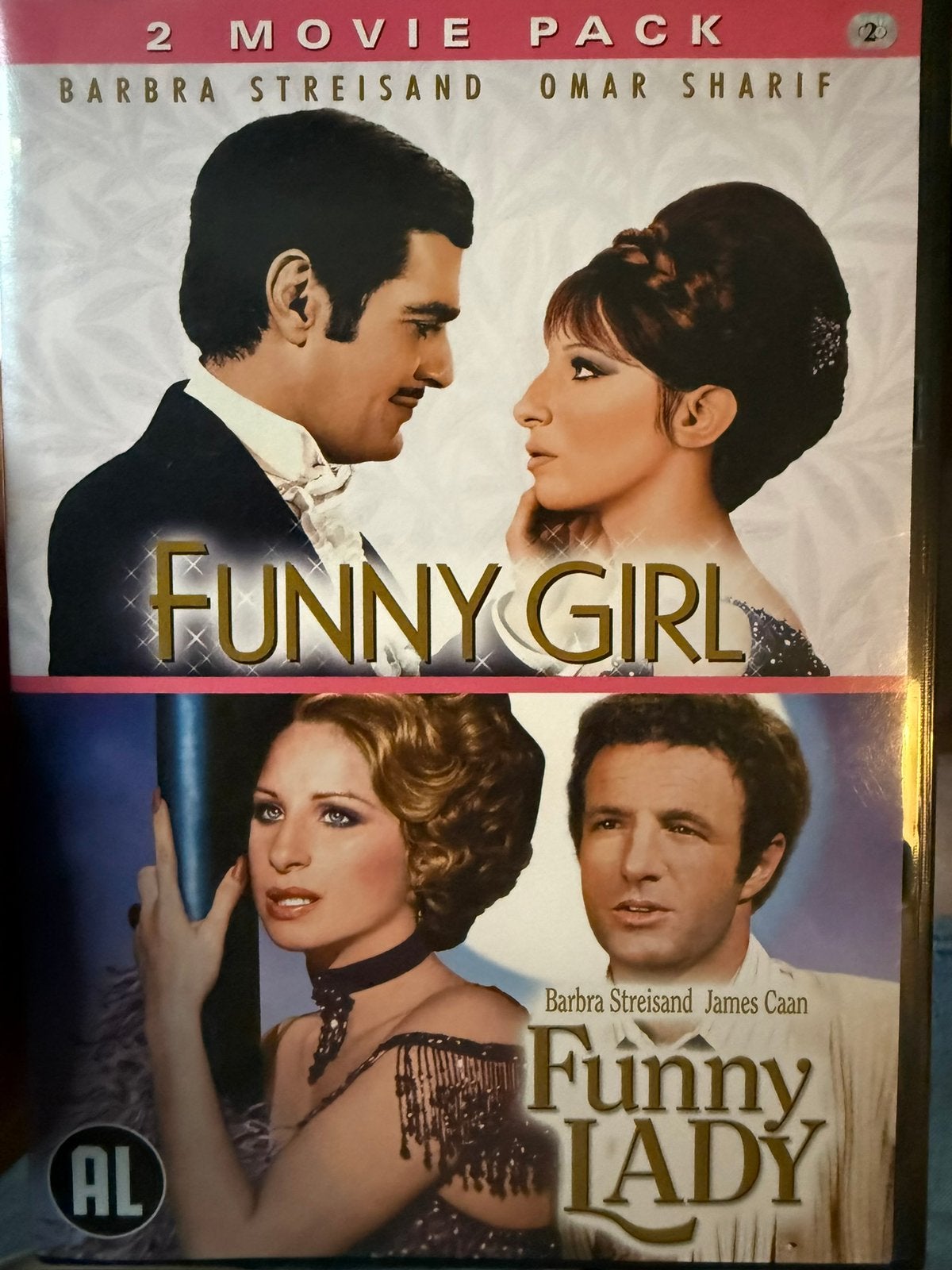 Funny girl en funny lady dvd 2  disc ned ondertiteld, Alle leeftijden, Ophalen of Verzenden, 1980 tot heden, Zo goed als nieuw