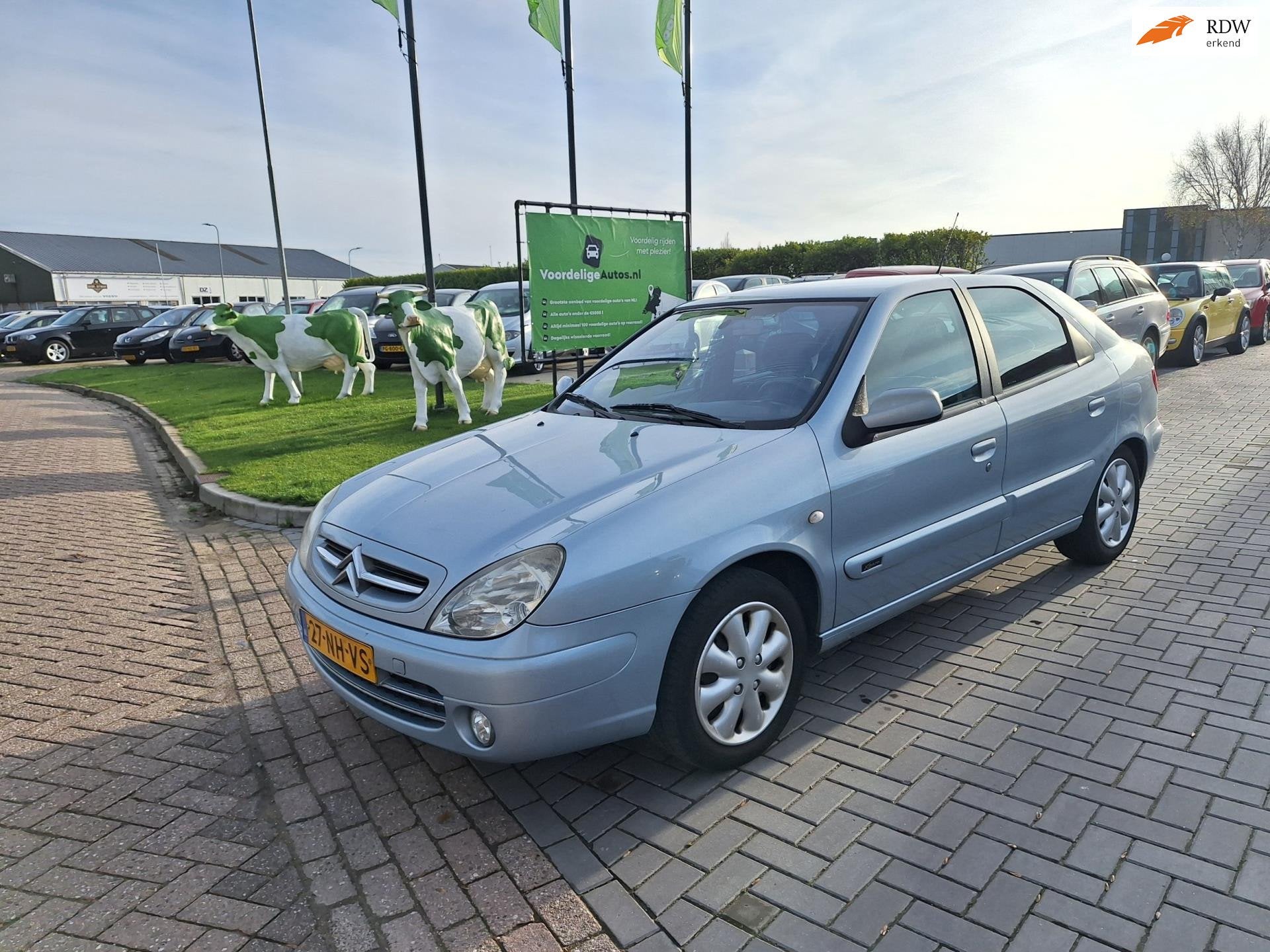 Citroen Xsara 1.6i-16V Différence 2 / Goede auto / APK nove, Auto's, Voorwielaandrijving, 1116 kg, 4 cilinders, Blauw