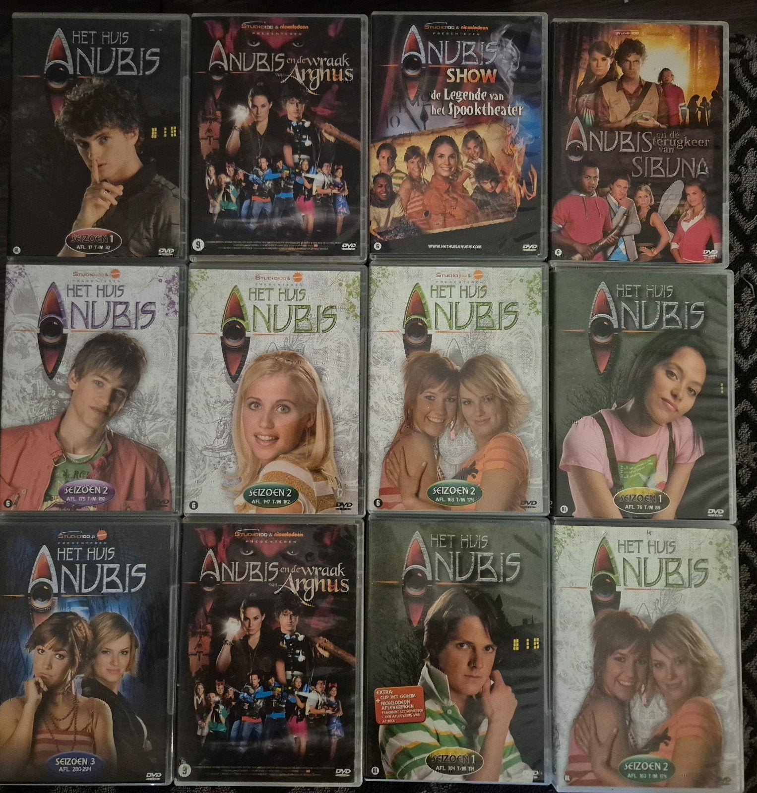 Het Huis Anubis DVDS - Diverse Seizoenen, Gebruikt, Seizoen 2, Ophalen of Verzenden, Vanaf 6 jaar