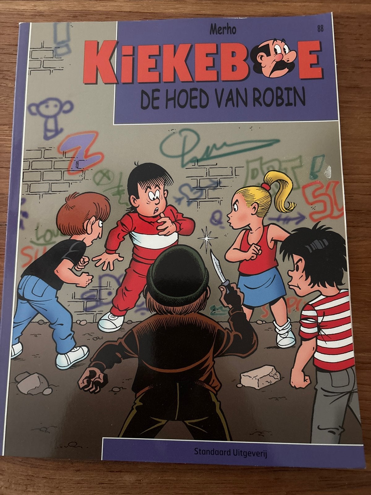 Kiekeboe - De Hoed van Robin (nr. 88), Eén stripboek, Ophalen of Verzenden, Gelezen