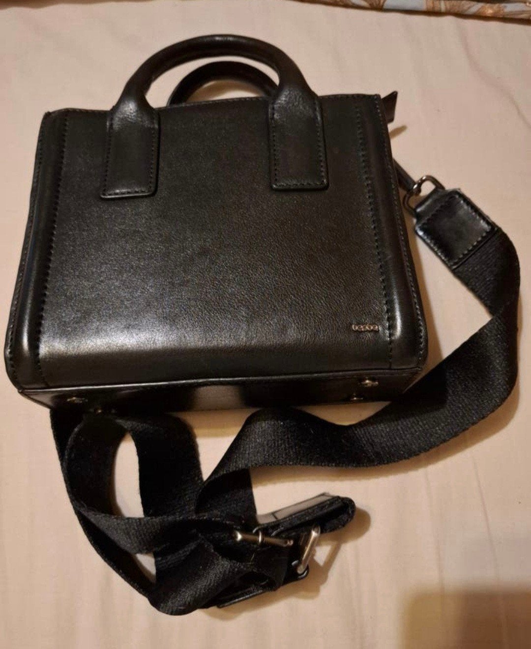 Mini tote bag van Berba, 20 tot 30 cm, Zwart, Minder dan 40 cm, Minder dan 35 cm