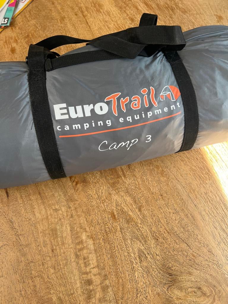 Euro Trail Camp 3 tent, Caravans en Kamperen, Ophalen, Gebruikt, Tot en met 3