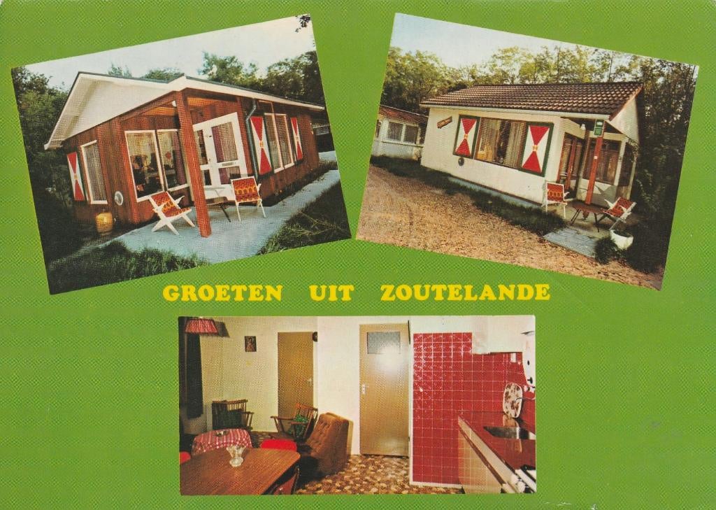 ZOUTELANDE Vakantiehuisjes Groeten, Verzenden, 1960 tot 1980, Gelopen, Zeeland