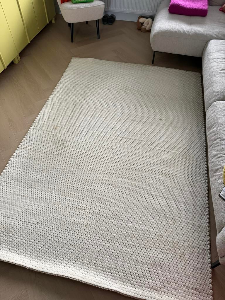 Tapijt 160x230 beige, Huis en Inrichting, Slaapkamer | Matrassen en Bedbodems, Ophalen, Zo goed als nieuw, Tweepersoons, 160 cm