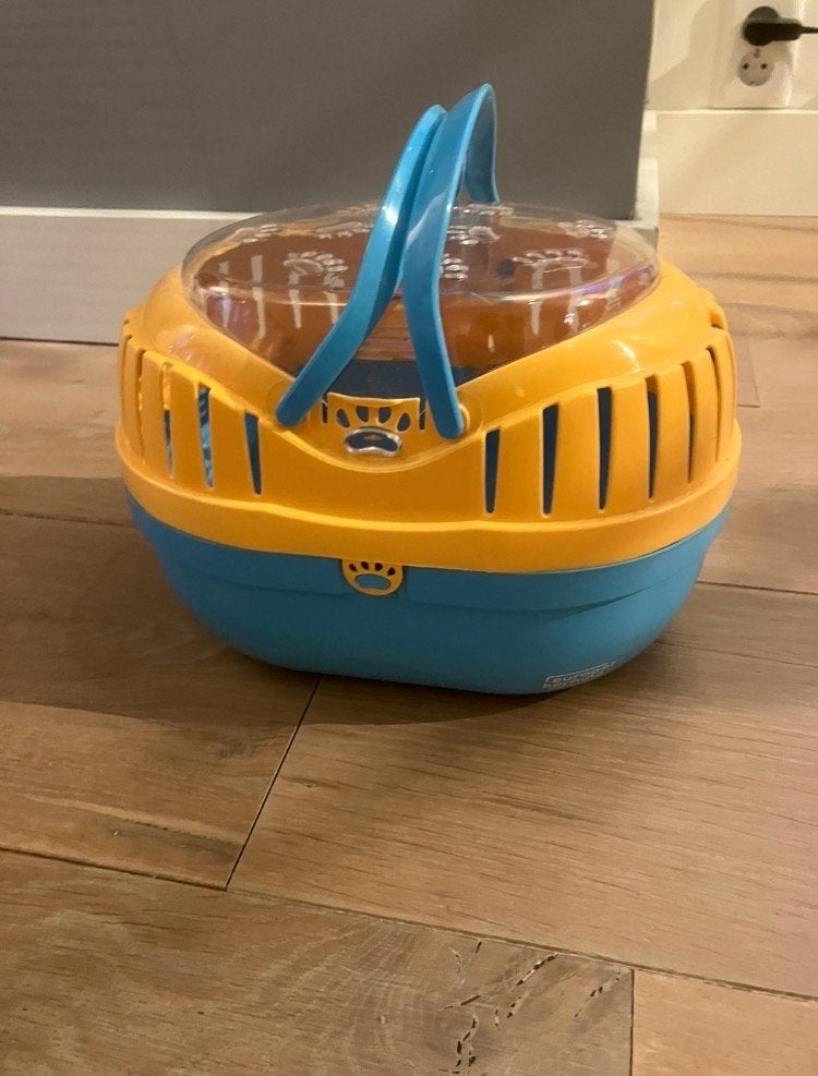 Vervoersbox / transportbox hamster, Ophalen