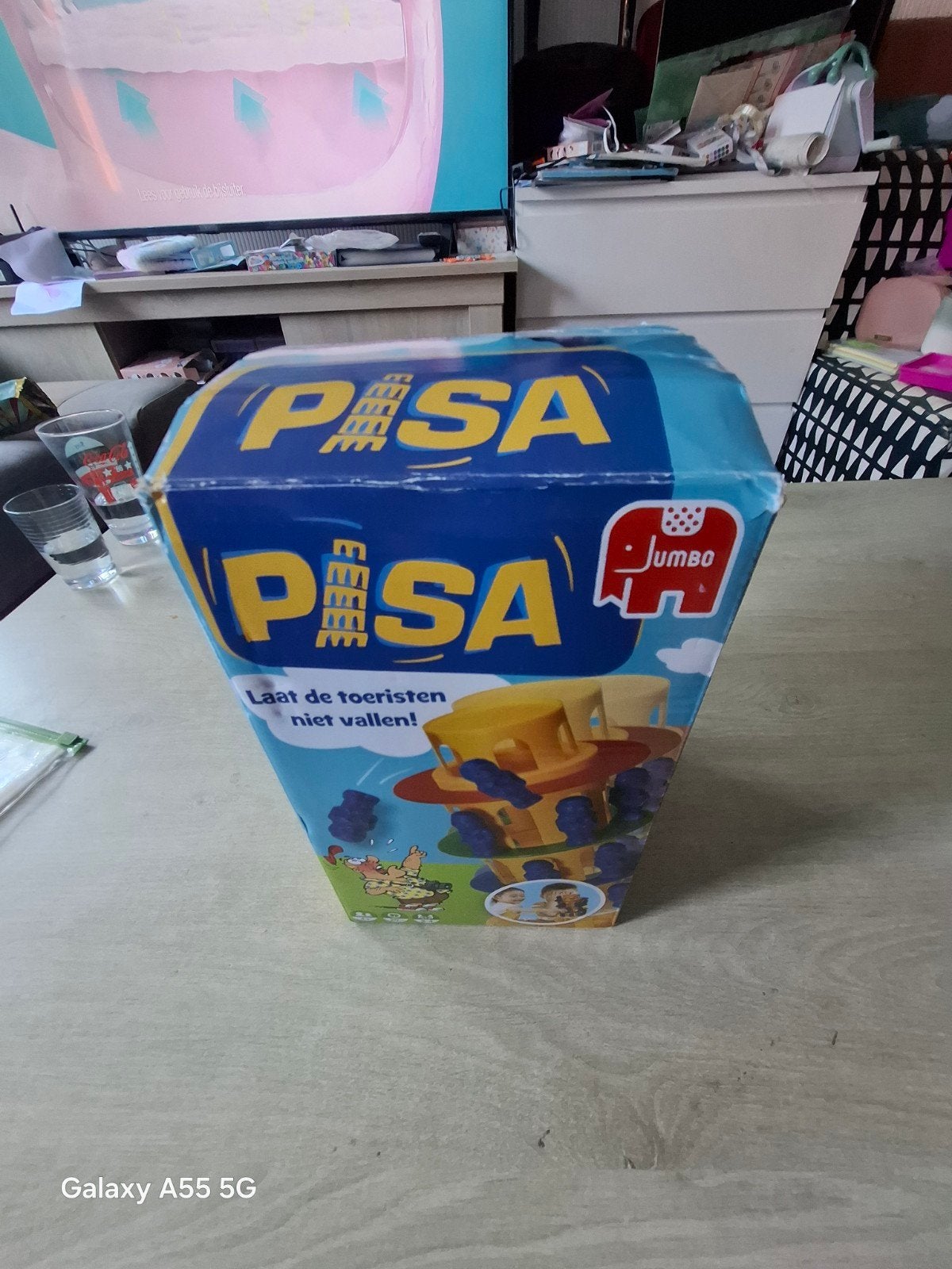 Pisa Jumbo Spel - Laat de toeristen niet vallen!, Hobby en Vrije tijd, Gezelschapsspellen | Bordspellen, Westelijke Havendijk 15, 4703 RA Roosendaal, Nederland
