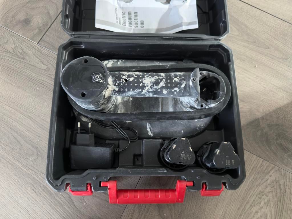2 Elektrische Vacuüm Tegel-Glasheffer 300KG Zwaar Uitvoering, Ophalen of Verzenden, Zo goed als nieuw