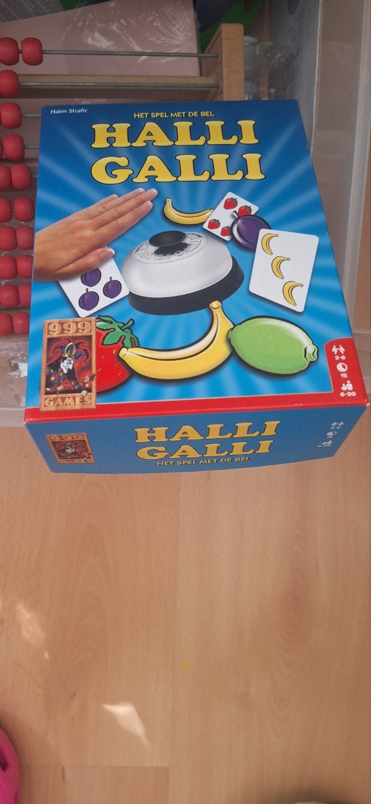 Halli Galli - Het spel met de bel, Een of twee spelers, Ophalen of Verzenden, Gebruikt, 999 Games