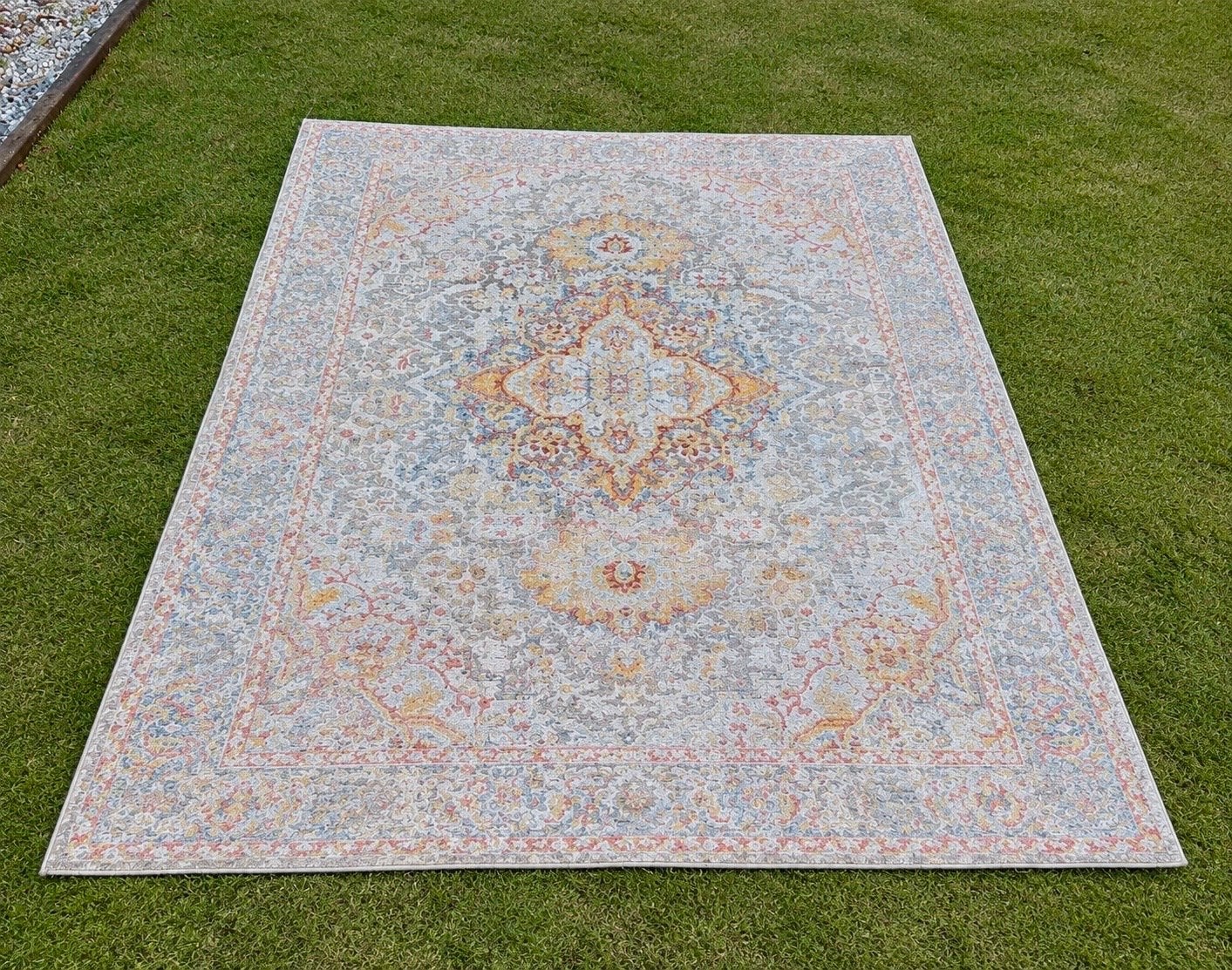 Vintage Laagpolig Vloerkleed Kwantum 160x230 cm, Huis en Inrichting, Ophalen, Gebruikt, 150 tot 200 cm, Vintage