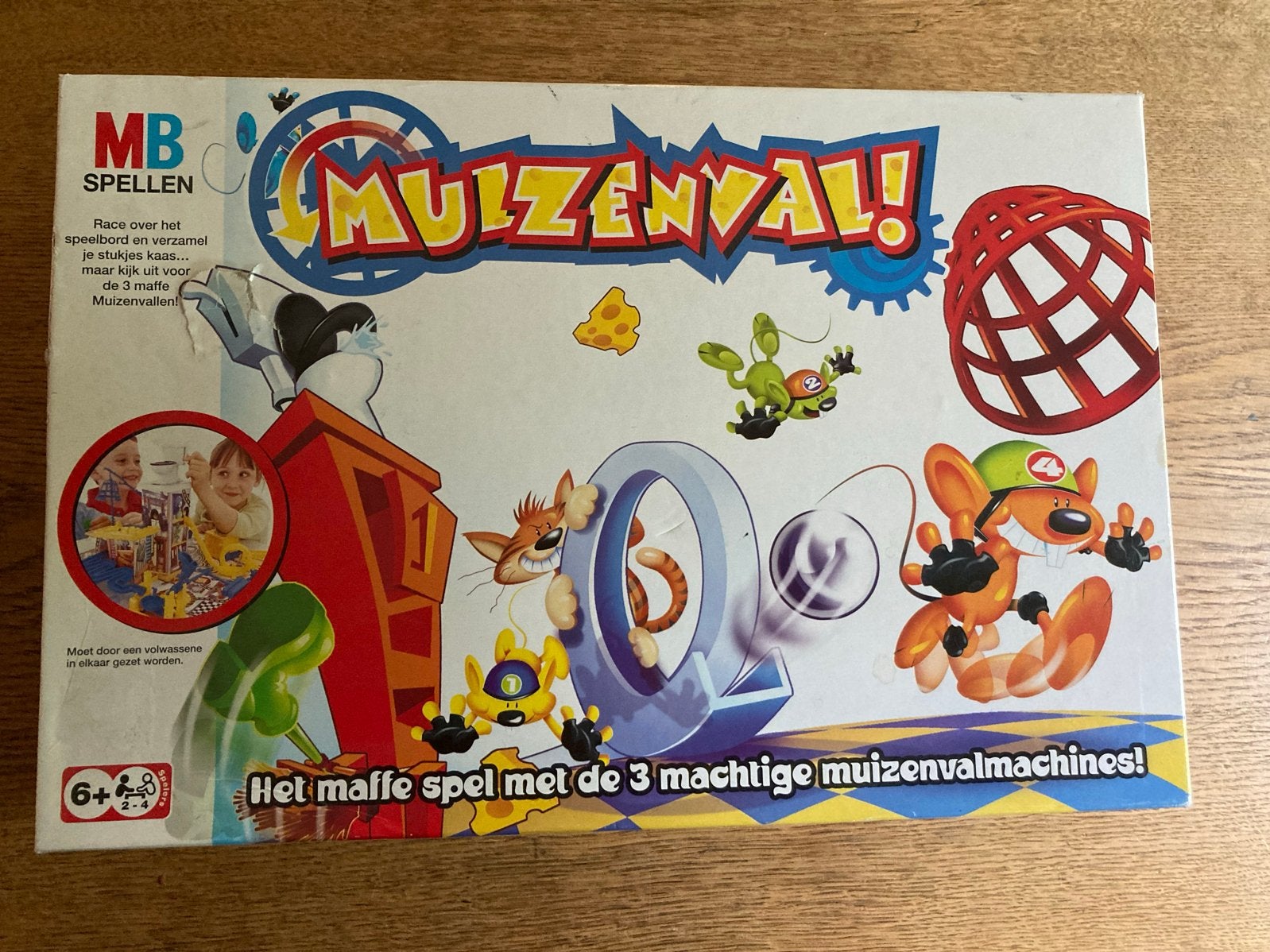 Muzemai! Bordspel - Het maffe spel met 3 machtige muizenvall, Hobby en Vrije tijd, Gezelschapsspellen | Bordspellen, Drie of vier spelers
