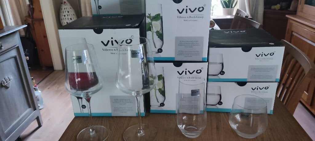 Kerstdis Villeroy & Boch Group Vivo - Voice Basic, glazenset, Huis en Inrichting, Glas of Glazen, Villeroy & Boch, Nieuw, Ophalen of Verzenden