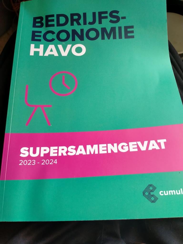 Bedrijfseconomie HAVO Supersamengevat 2023-2024, Boeken, Ophalen of Verzenden, Zo goed als nieuw, HAVO, Bedrijfseconomie of M&O
