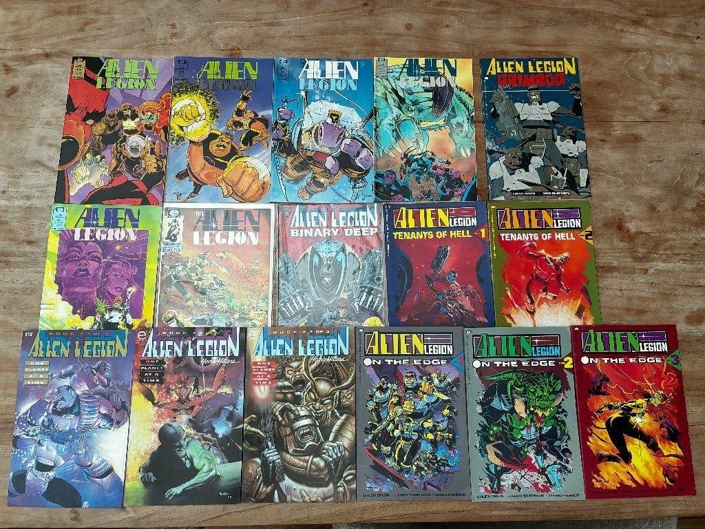 Alien Legion 30 comics, Boeken, Strips | Comics, Zo goed als nieuw, Meerdere comics, Amerika, Ophalen of Verzenden