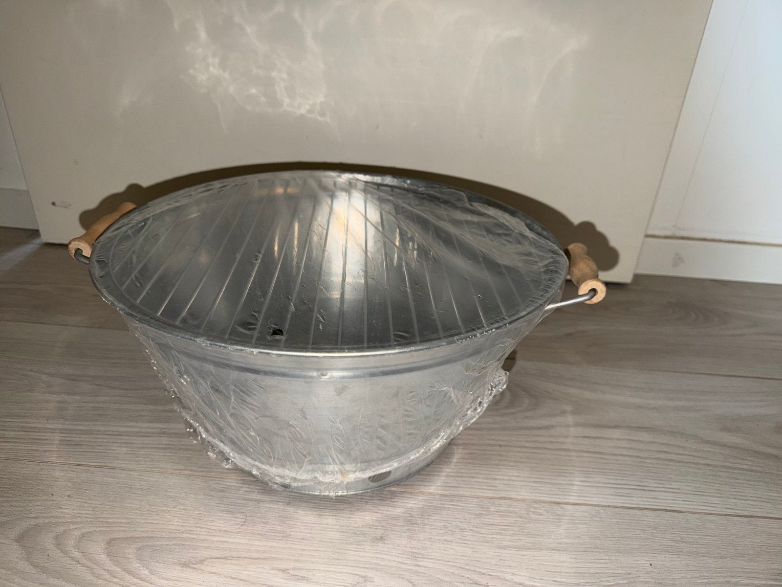 Compacte BBQ Emmer - Ideaal voor picknicks en festivals, Ophalen of Verzenden, Nieuw