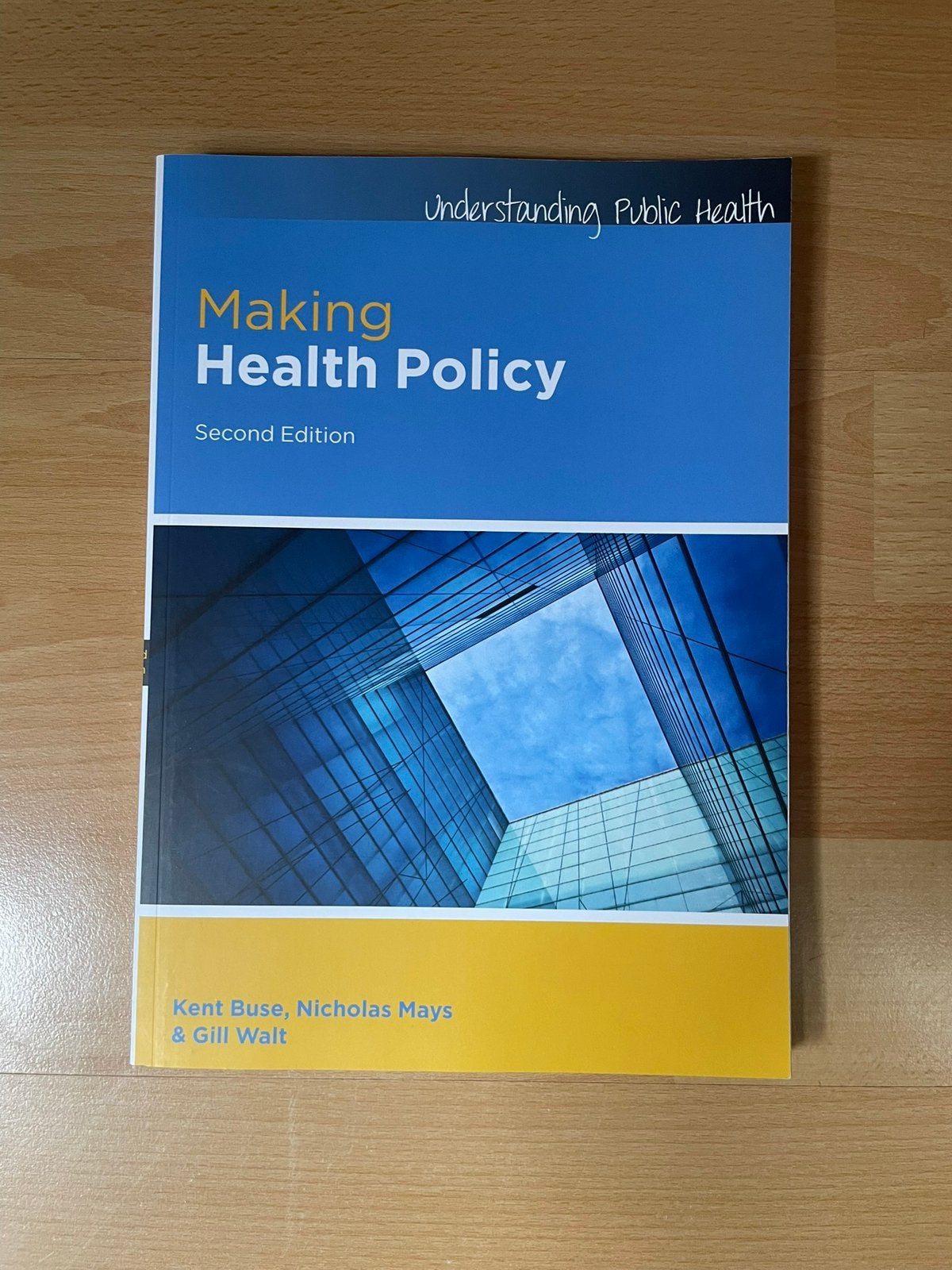 Making Health Policy, Ophalen of Verzenden, Beta, Nieuw, WO