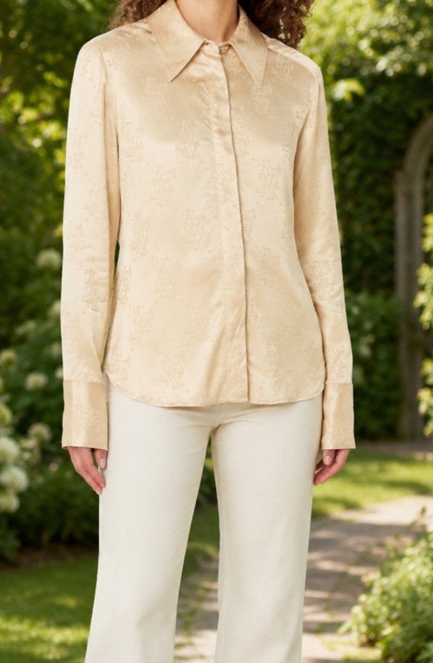 Nieuwe blouse Josh V, Beige, Nieuw, Ophalen of Verzenden, Maat 36 (S)