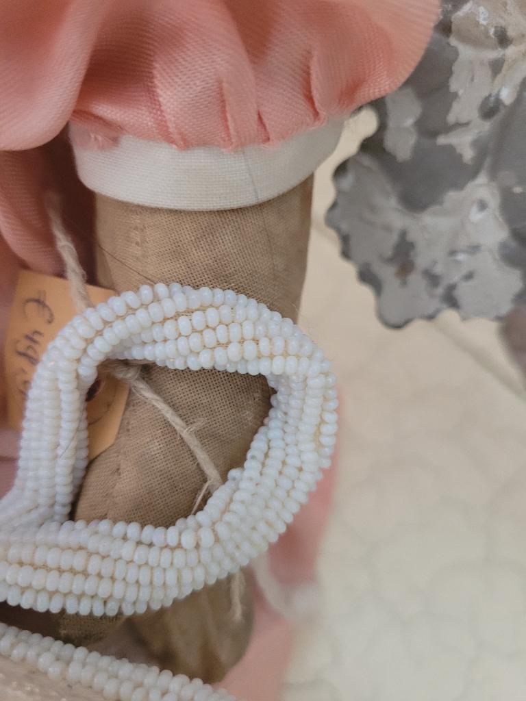 Vintage klein avondtasje, communie tasje, bruidstasje, Heikant 21 Kaatsheuvel, Overige kleuren, Belle Vieille Brocante, Ophalen of Verzenden