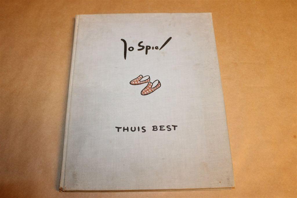 Thuis Best — Tekeningen van Jo Spier Deel III [1951], Boeken, Ophalen of Verzenden, Gelezen