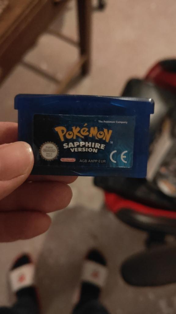Pokémon Sapphire Version Game Boy Advance (AGB-AXPP-EUR), Ophalen of Verzenden