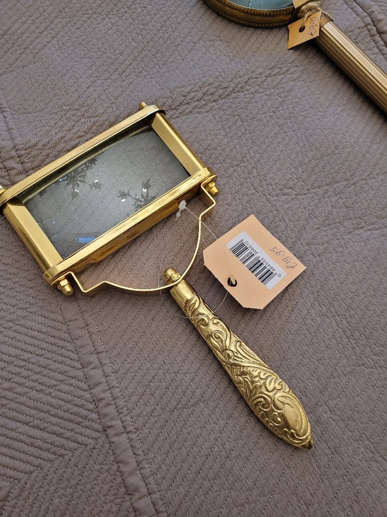 Sierlijke zeer zware kwaliteit loep old look, Antiek en Kunst, Ophalen of Verzenden