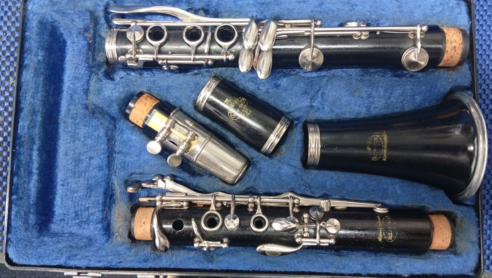 Klarinet Atelier Joure: Buffet Crampon Evette Gereviseerd., Muziek en Instrumenten, Ophalen of Verzenden, Zo goed als nieuw, Hout