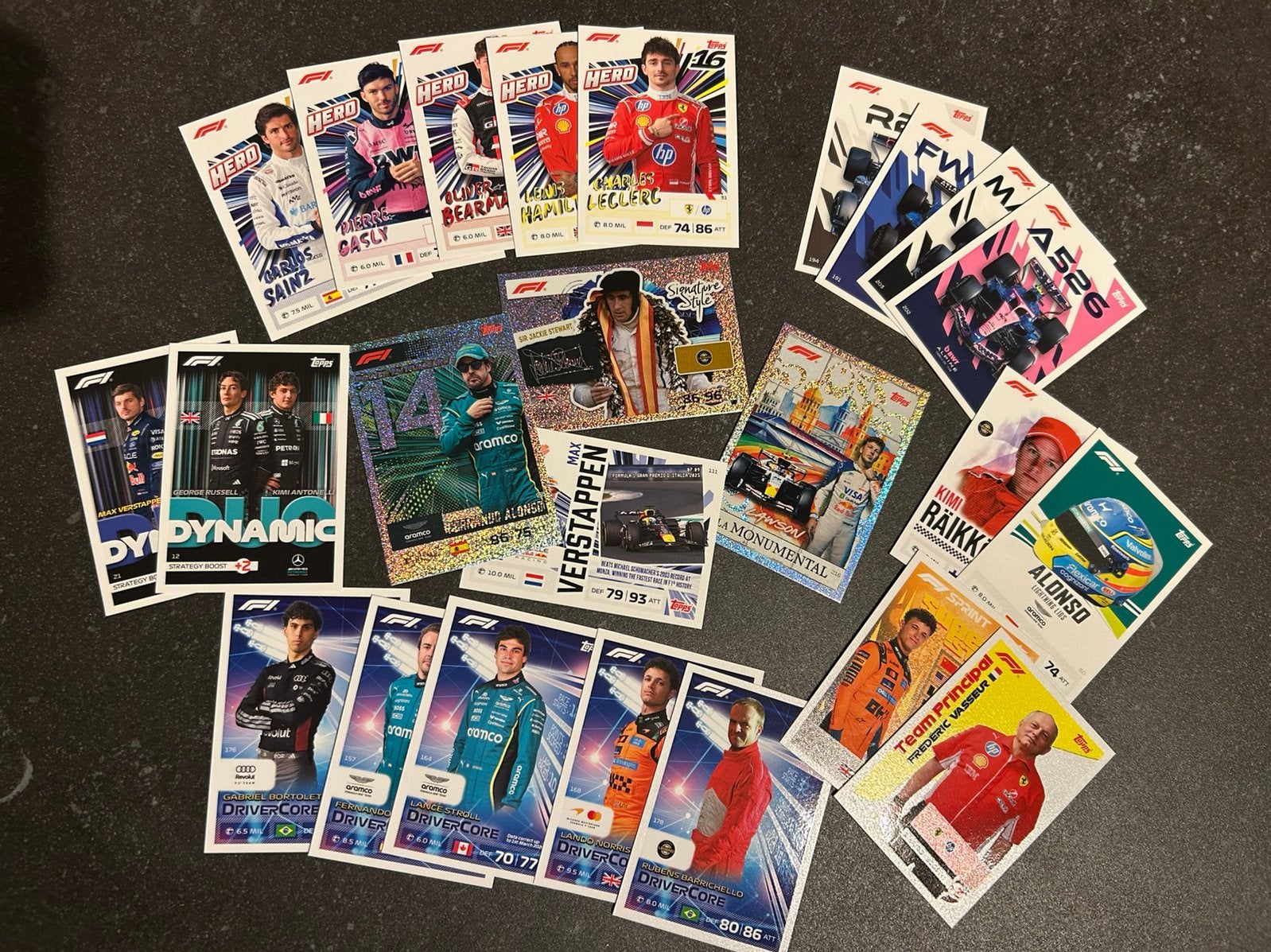24 Topps turbo attax cards 2026, Ophalen of Verzenden, Zo goed als nieuw, Meerdere plaatjes