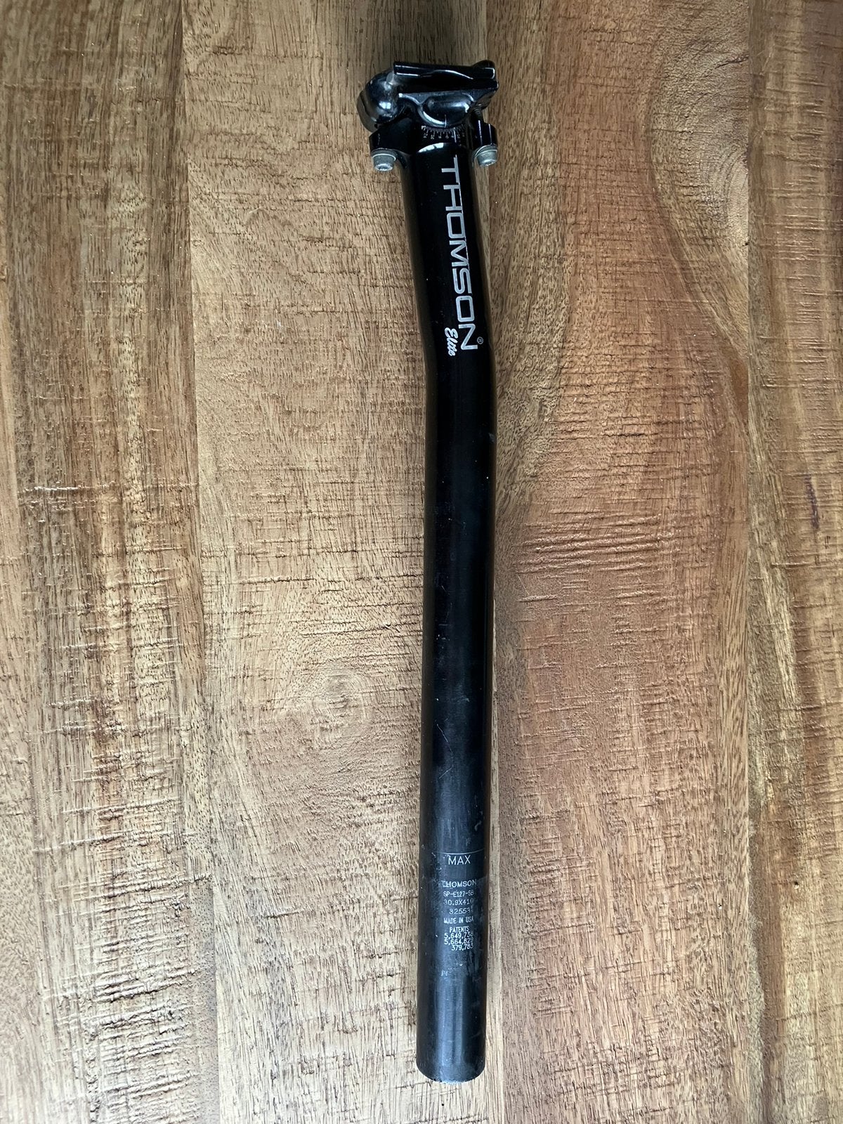 Thomson Elite Setback zadelpen seatpost 30.9x410, Fietsen en Brommers, Ophalen, Gebruikt