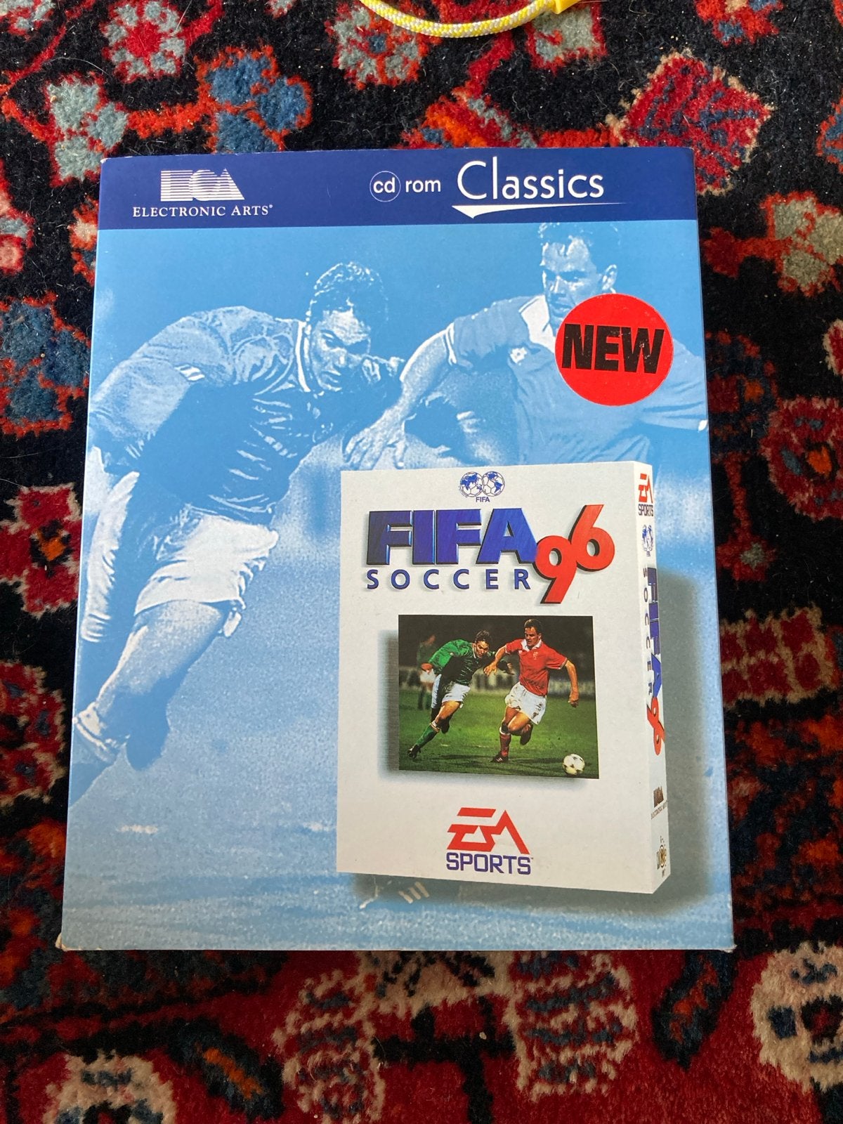 FIFA 96 Soccer PC CD-ROM (DOS/Windows 95/98) Big Box Retro, Gebruikt, 1 speler, Eén computer, Ophalen of Verzenden