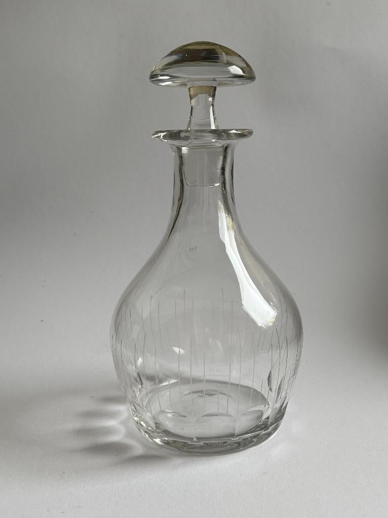 karaf gesl Grazia, W.J. Rozendaal, Antiek en Kunst, Antiek | Glas en Kristal, Ophalen of Verzenden